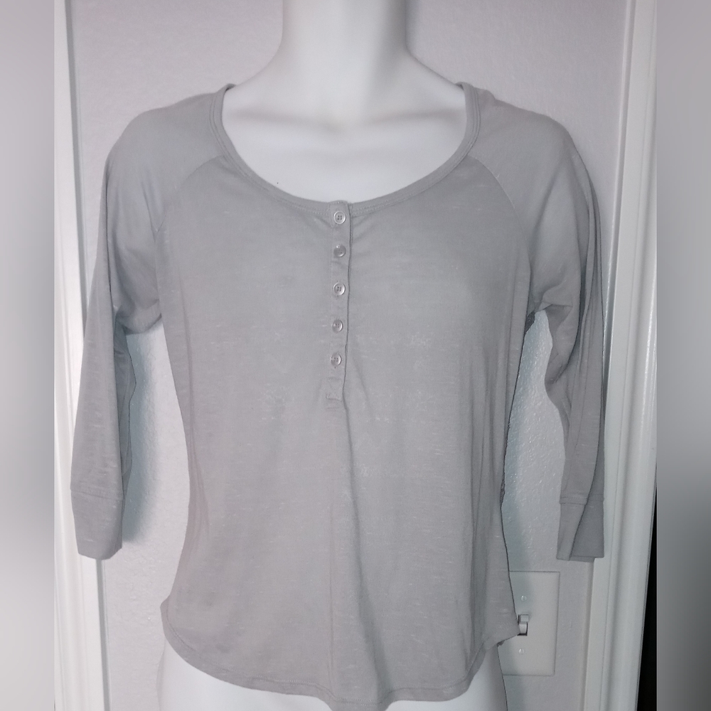 Aeropostale Solid Front/Lace Back